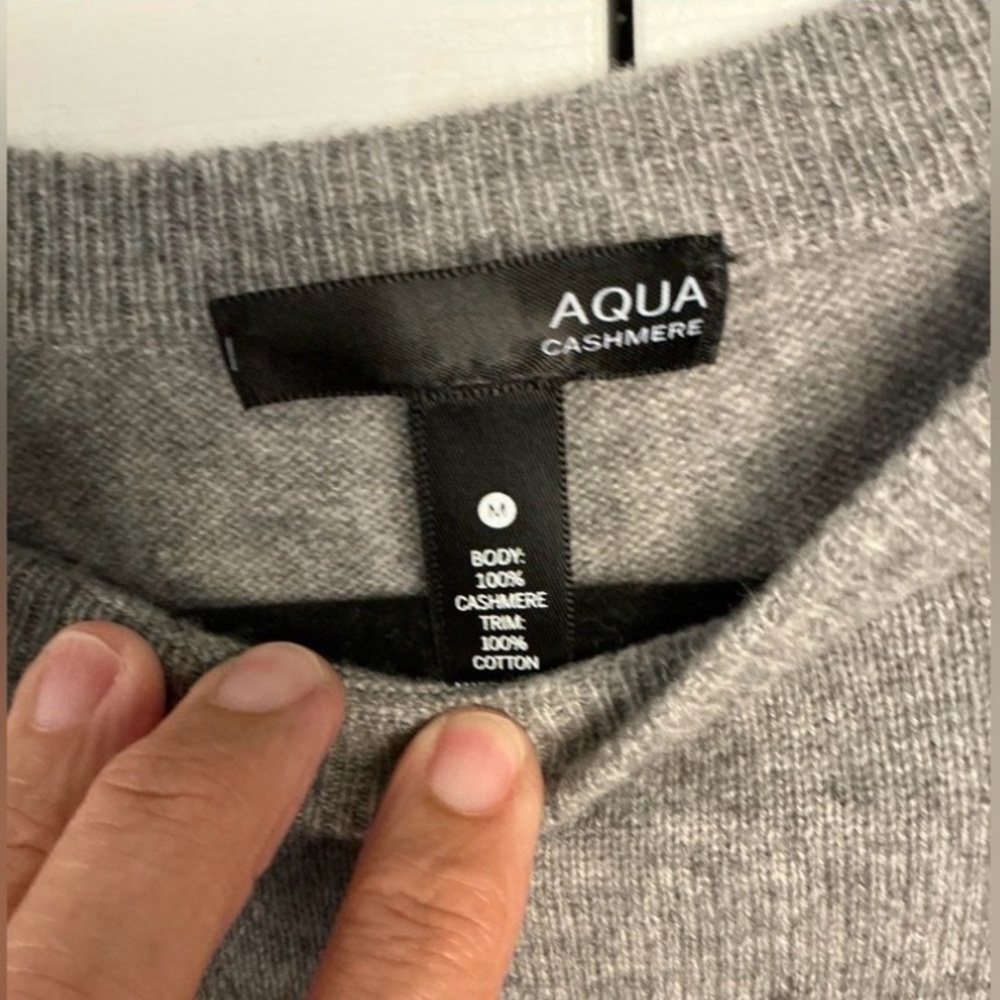 100% cashmere crewneck sweater - Picture 3 of 3